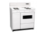 SUMMIT WM4307KW Freestanding Gas Range, Clock with timer, Chrome handle, And Removable top.