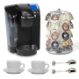 Keurig Platinum B70 Brewing System (Black) + Nifty 28 K-Cup Carousel + Accessory Kit