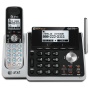 AT&T TL88102 DECT 6.0 2-Line Cordless Answering System