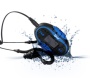 Diver (TM) Waterproof MP3 Player with LCD Display. 4 GB. Kit Includes Waterproof Earphones. NEW. (Blue)