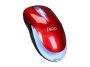 Pixxo MO-I133UR Wired USB Mouse with LED Light (Red)