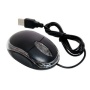 USB Optical Laser Mouse with Scroll Wheel, Black