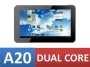 Dual Core 7" inch Android Tablet OSTECH DUAL CORE Allwinner A20 Cortex A7 1.2 Ghz (up to 1.5Ghz Maximum) (x2) Processor DUAL CORE 400 Mhz (x2) Mali GP