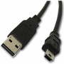 Generic USB 2.0 A Male To B Male Cable 6ft ( Black ) - cod: 113001934 - 02