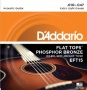 D'Addario Flat Tops - Acoustic Guitar Strings - Extra Light - EFT15