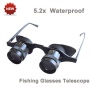 NuoYa001 5.2x30 Glasses Magnifying Loupes Fishing Binocular Focus