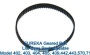Eureka Genuine Geared Belt For Models Boss and Lite 402, 403, 404, 405, 409, 442, 443, 570 442A, and 570, 71A, 71B Series. 1 In a Pack.