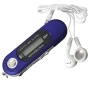 Pixnor 8GB Mini MP3 WMA Player LCD Screen + FM-Radio USB Speicher Memory Stick Blau