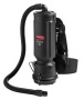 Rubbermaid Commercial Executive Series HEPA Backpack Vacuum, 10 Qt, Black, 50ft Cord