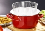Premier Housewares Deep Fryer: Red