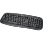 SIIG JK-US0012-S1 Black 103 Normal Keys USB Standard Desktop Keyboard