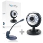 Sogatel Webcam PEARL compatibile Skype - Windows 8/7/Vista/XP e Mac (Microfono non compatibile con Mac)