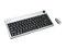 ione KBP20 Silver &amp; Black 87 Normal Keys RF Wireless Ultra slim size design Keyboard