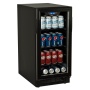 Koldfront 80 Can BuiltIn Beverage Cooler  Black