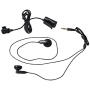 Stereo Headset Kopfhörer SGEY0005537 schwarz mit Lautstärkeregler für LG KG800 KG320S KG810 KE970 Shine KE820 KU990 Viewty KS20 KE800 KU580 Chocola