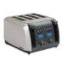 Toastess TT-322 Silhouette Stainless-Steel Digital Countdown 4-Slice Toaster