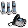 UnidenDect 6.0 Corded/Cordless Phone w/ 3 Handsets