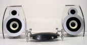 Lars & Ivan BOBO-BK21 2.0 Stereo Speaker System with A 20W Digital Amplifier for iPOD & MP3