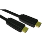 1m HDMI v1.4 Cable with Ethernet ~ Professional Quality ~ 3D ~ 4K x 2K Resolution (Full HD & Beyond) ~ v1.4 (The Latest) ~ Audio & Video ~ 24k gold Pl