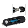 Micropix- Black 4GB MP3 MUSIC PLAYER WITH LCD SCREEN FM RADIO AND VOICE RECORDER