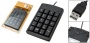 Mini Black USB Numeric Keyboard Keypad for Laptop PC Computer