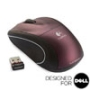 V450 NANO Cordless Laser Laptop Mouse - Plum Purple - Designed for Dell