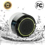 Bluetooth Shower Speaker ® - Best Waterproof Speakers, Fully submersible & Portable Design ~ Lifetime Guarantee ~ Play Wireless Music with Crisp Audio
