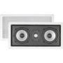 NXG Technology NX-W525LCR Dual 5.25" 120-Watt 2-Way Center Channel In-Wall Speaker With Pivoting Tweeter (each)