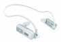 Pyle PSWP4WT Waterproof Neckband MP3 Player and Headphones for Swimming, Water Sports - White