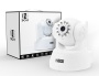 INSTAR ® Originale IN-3011 (bianco) controllabile Pan Tilt IP Camera Wireless con max. 15 posizioni di camera permanenti, motore incorporato, microfon