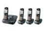 PHILIPS KX-TG9344T 1.9 GHz Digital DECT 6.0 4X Handsets Expandable Phone System - Retail