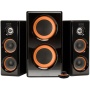 Arion Legacy AR506-BK 2.1 Speaker System with Dual Subwoofers for MP3, PC, Game Console, & HDTV - Black, 100 Watts