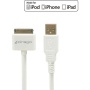 Cirago USB Sync/Charger Cable for iPod/iPhone/iPad, 10', Black