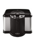 Oster CKSTDFZM70 4-Liter Cool Touch Deep Fryer, Black and Stainless Steel