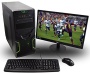 ADMI GAMING PC PACKAGE: Powerful Desktop Computer, 21.5 Inch 1080p Monitor, Keyboard & Mouse Set (PC SPEC: AMD A6-6400K 4.1GHz Dual Core Processor wit