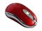 AVS Gear AZA-LAPOP-RD Red 3 Buttons 1 x Wheel USB Wired Optical Mouse with Retractable Cable