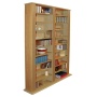 GENESIS - Multimedia CD DVD Blu-ray Storage Shelves - Oak