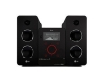 LG LFD750 - Micro system - radio / DVD - glossy black