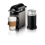 Nespresso - Pixie XN301 Titanium with Aeroccino 3 by Krups