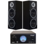 Brand New Citronic HS80 DJ Speaker Monitor & Amp System with USB MP3 Input HS 80
