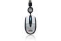 Gigaware® Optical Travel Mouse with Retractable Cable