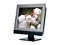 Polyview PT-518A Silver-Black 15&quot; 16ms LCD Monitor 350 cd/m2 500:1 Built-in Speakers