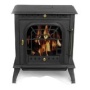 10kW CAST IRON WOODBURNING MULTIFUEL STOVE V3 - genuine CE certificate issued in the UK.