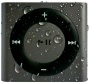 SILVER - 100% WATERPROOF Apple iPod shuffle - waterproofed by UNDERWATER AUDIO for swimming, surfing and dancing in the rain