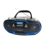 Supersonic SC745BLU Portable Mp3/CD/USB/Aux/AM/FM Radio