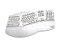 ADESSO PCK-208W White 105 Normal Keys 8 Function Keys USB or PS/2 Ergonomic Tru-Form Media - Contoured Keyboard