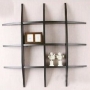 CURVE - Wall Mounted Storage / Display Shelves - Black