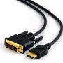 CSL - 3m câble HDMI mâle vers DVI-D mâle (24+1 Dual Link) High Speed (adaptateur) | TV HD jusqu'à 1080P / fullHD | 3D Ready | contacts dorés