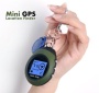 OEM Neutral Mini GPS Receiver + Location Finder with Display Screen and Keychain