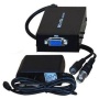 VideoSecu Portable Video RCA BNC Console to PC VGA Monitor Converter Adapter Switch Box 3L9
